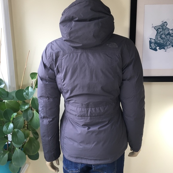THE NORTH FACE Women’s Grey Down Jacket Small - Picture 2 of 16